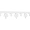 Ekena Millwork Taylorville Architectural Grade PVC Running Trim, 8"H x 5/8"P x 48"L RUNP08X0625X48TAY - alternate 1